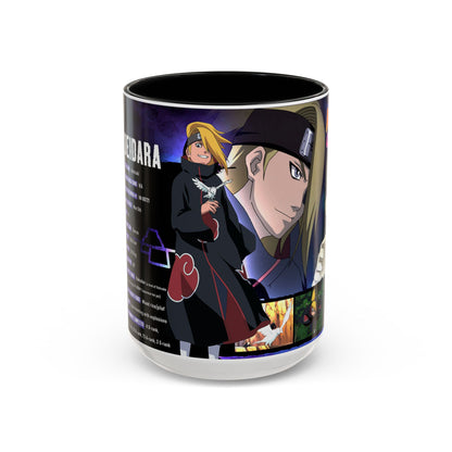 Deidara Naruto Shippuden Accent Coffee Mug  Anime Art Collector Mug (11/15oz)