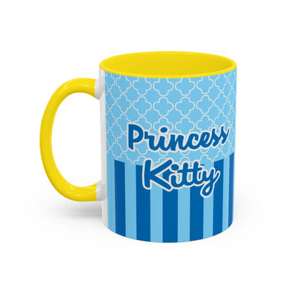 Princess Kitty Portrait Mug | Accent Coffee Mug