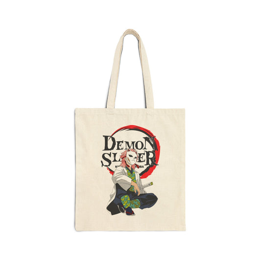 Sabito Inspired Art | Demon Slayer Canvas Tote Bag