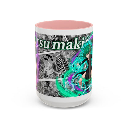 Accent Coffee Mug - Anime Girl Psychic Power Design (11/15oz)