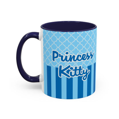 Princess Kitty Portrait Mug | Accent Coffee Mug