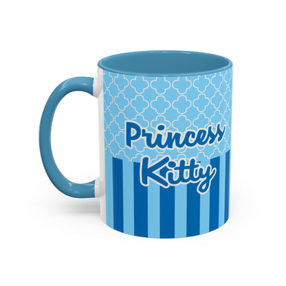 Princess Kitty Portrait Mug | Accent Coffee Mug