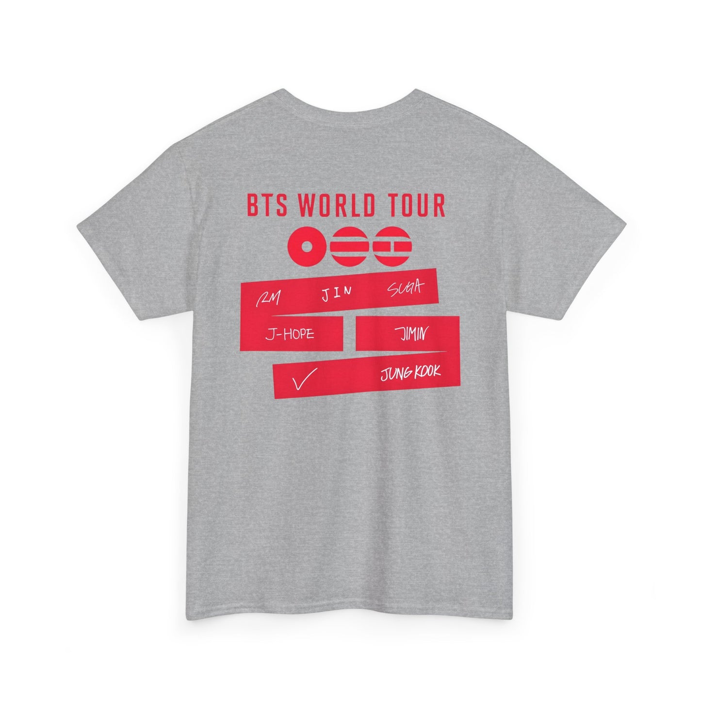 BTS World Tour graphic tee