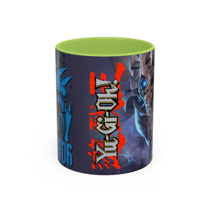 Yu-Gi-Oh! Coffee Mug | Fantasy Skull Warrior Accent Mug (11/15oz)