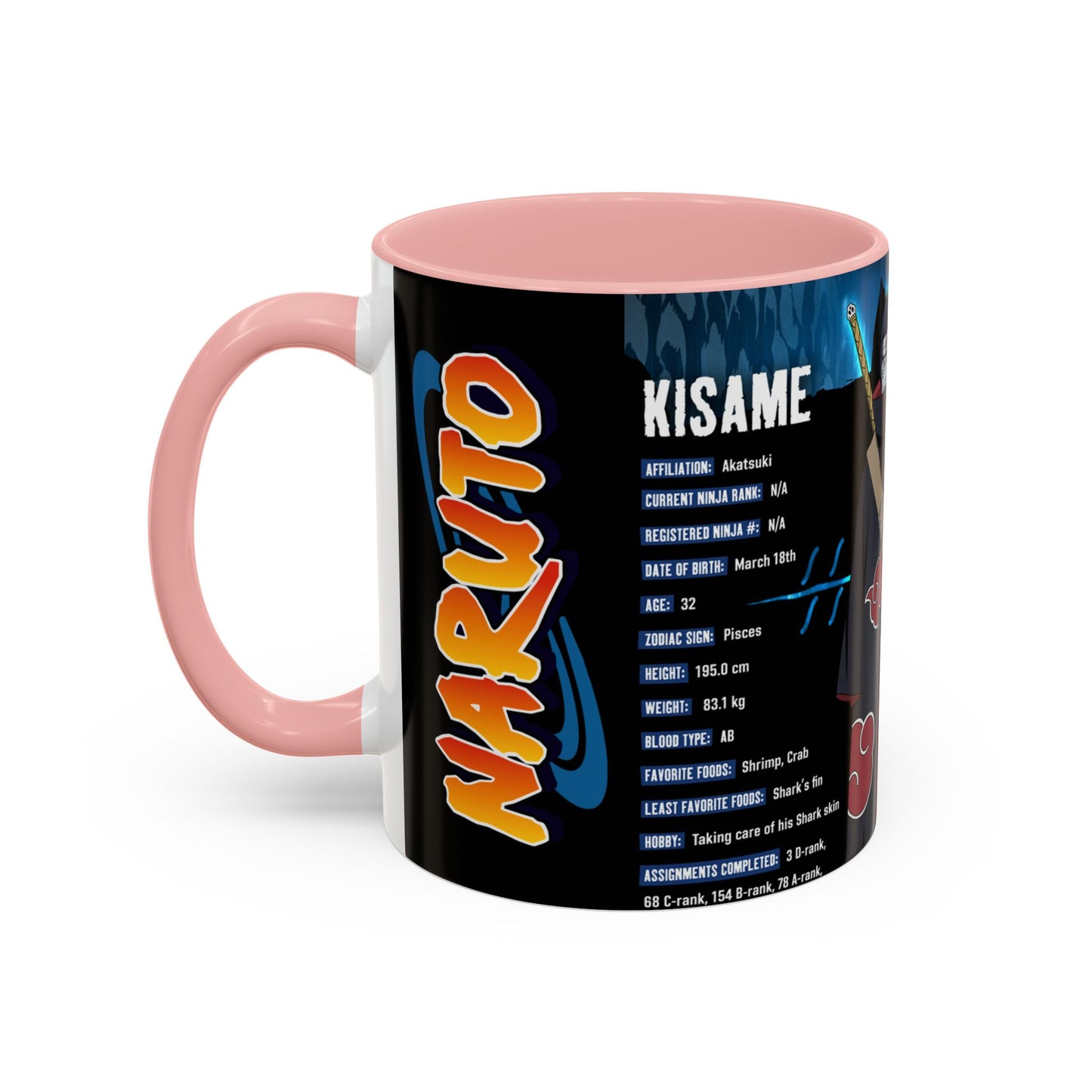 Naruto Shippuden Kisame Coffee Mug | Anime Accent Mug (11/15oz)