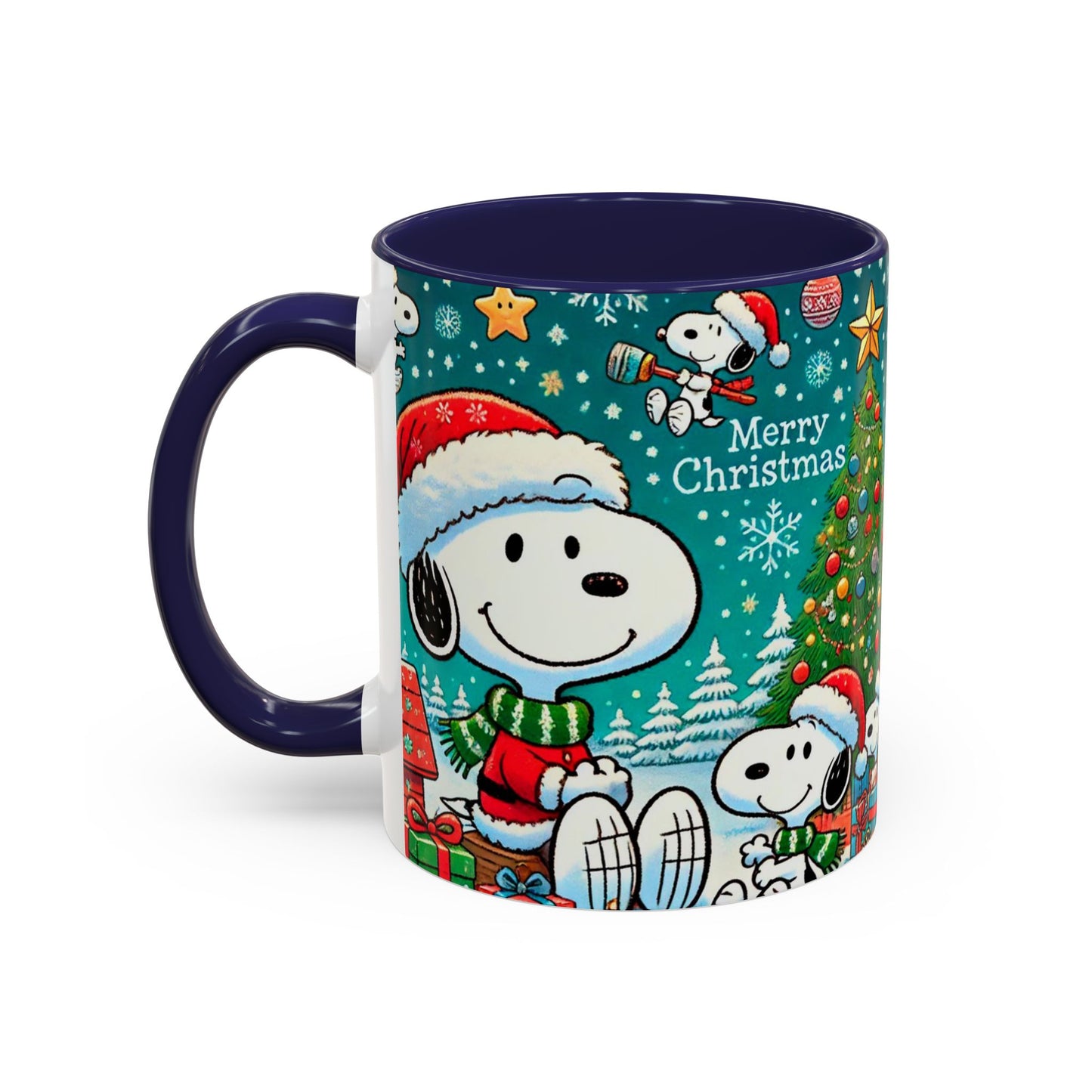 Beagle Christmas Mug | Accent Coffee Mug