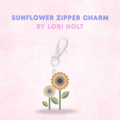 Happy Enamel Zipper Charms by Lori Holt