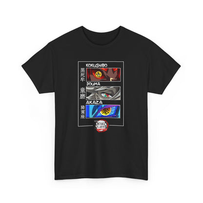 Anime Eye Panel T-Shirt | Neon Glitch Eyes Graphic Tee