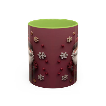 Cute Santa Face Holiday Mug | Christmas Accent Coffee Mug