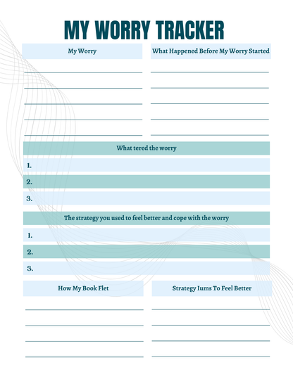 Self Control Activity Book | Digital Download