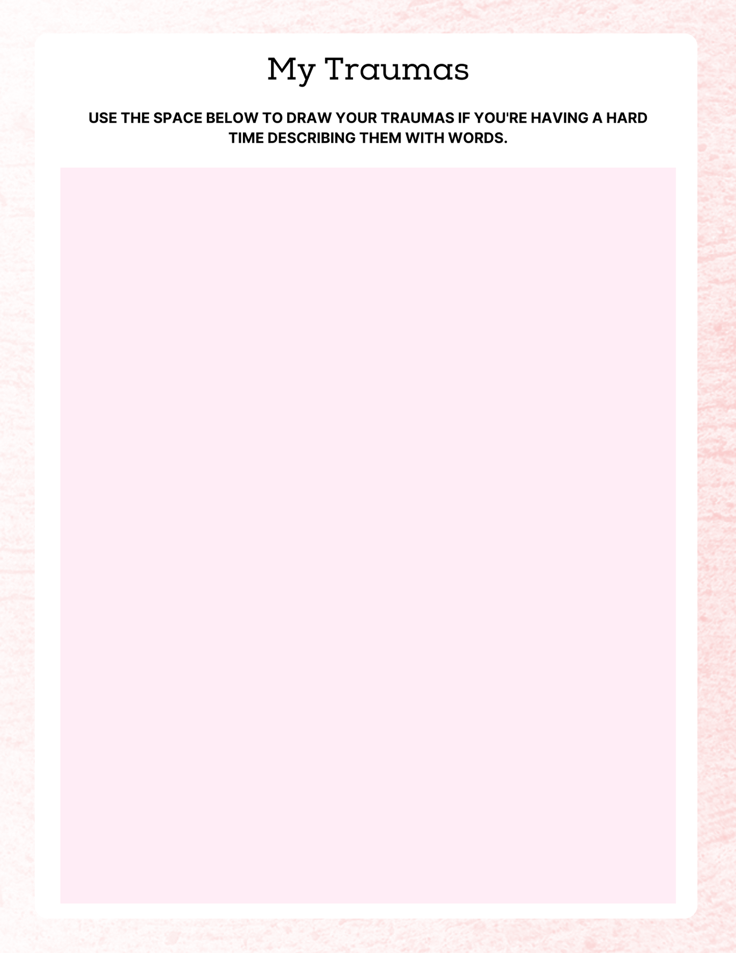 PTSD & Trauma Processing  Workbook | Digital Download