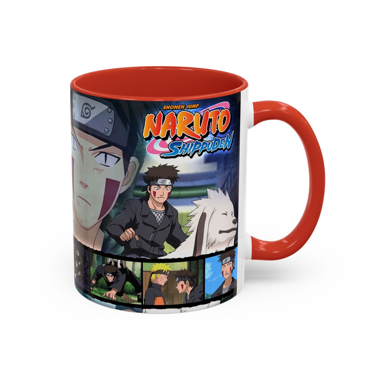 Anime Character Collage Coffee Mug  Naruto Shippuden Design (11/15oz)