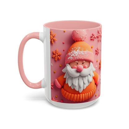 Cute Santa Gnome mug | Accent Coffee Mug 11oz 15oz