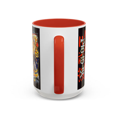 Anime Duelist Coffee Mug  Color Accent 11/15oz