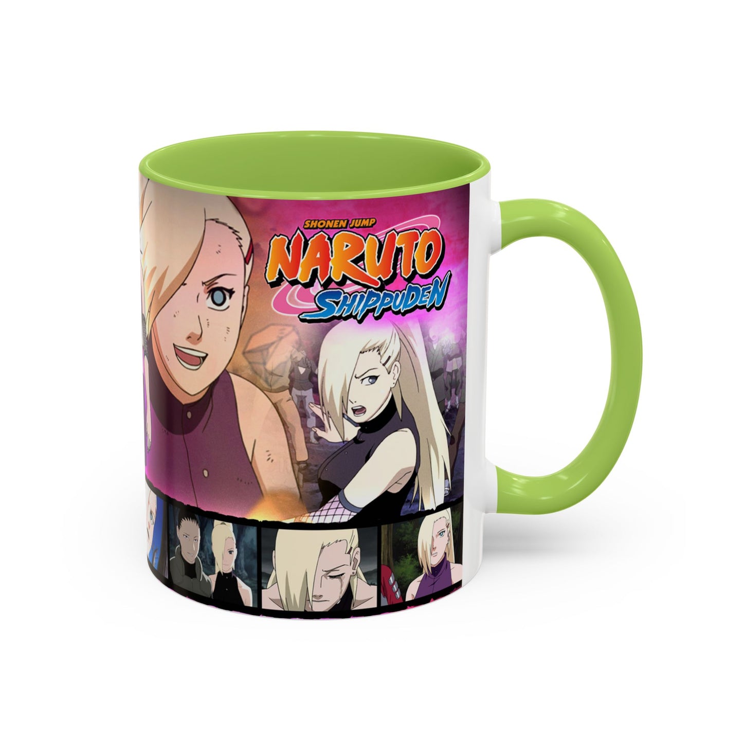 Naruto Shippuden Ino Anime Accent Coffee Mug — 11/15oz