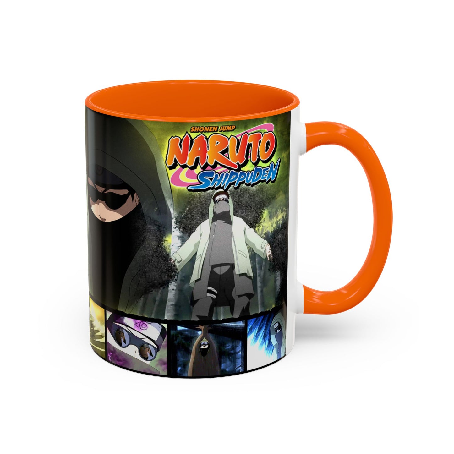 Naruto Shippuden Shino Aburame Accent Coffee Mug  Anime Character Fan Gift (11/15oz)