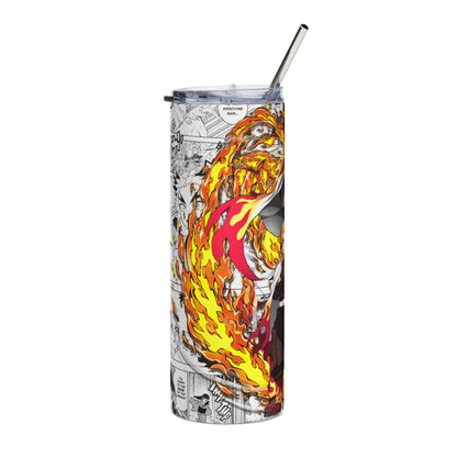 Rengoku Tumbler | Demon Slayer Inspired 20oz Stainless Steel Tumbler