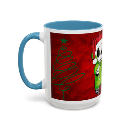 Grinch Jack Skellington Christmas Mug | Accent Coffee Mug