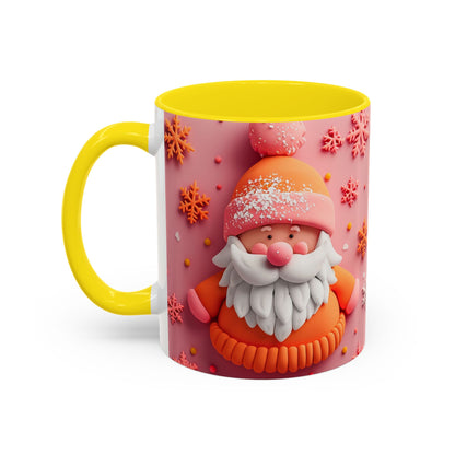 Cute Santa Gnome mug | Accent Coffee Mug 11oz 15oz