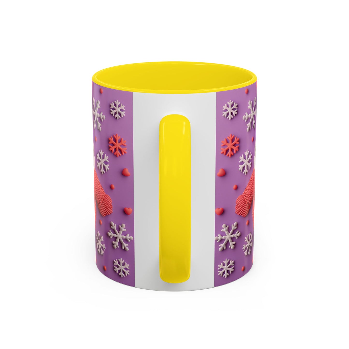 Knit Santa Pattern Mug | Accent Coffee Mug