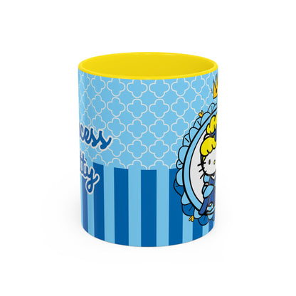 Princess Kitty Portrait Mug | Accent Coffee Mug