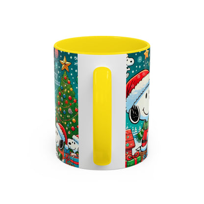 Beagle Christmas Mug | Accent Coffee Mug