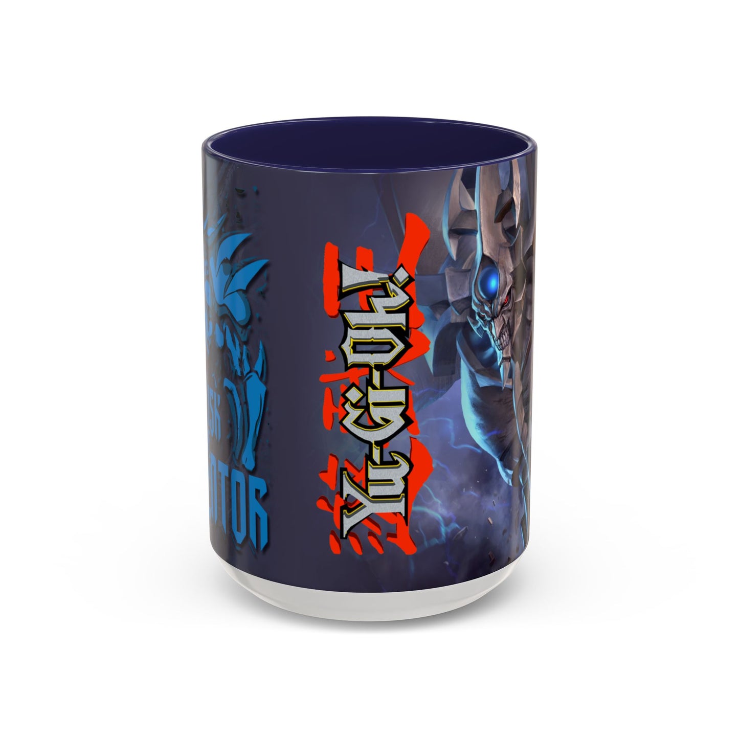 Yu-Gi-Oh! Coffee Mug | Fantasy Skull Warrior Accent Mug (11/15oz)
