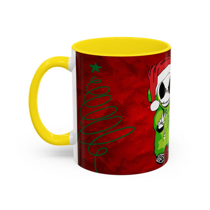 Grinch Jack Skellington Christmas Mug | Accent Coffee Mug
