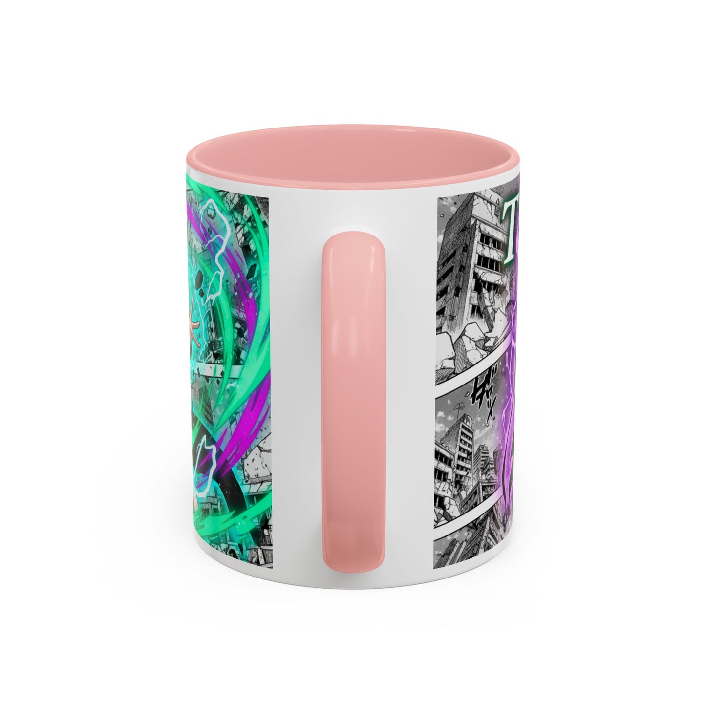 Accent Coffee Mug - Anime Girl Psychic Power Design (11/15oz)
