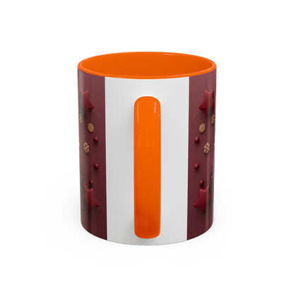 Cute Santa Face Holiday Mug | Christmas Accent Coffee Mug