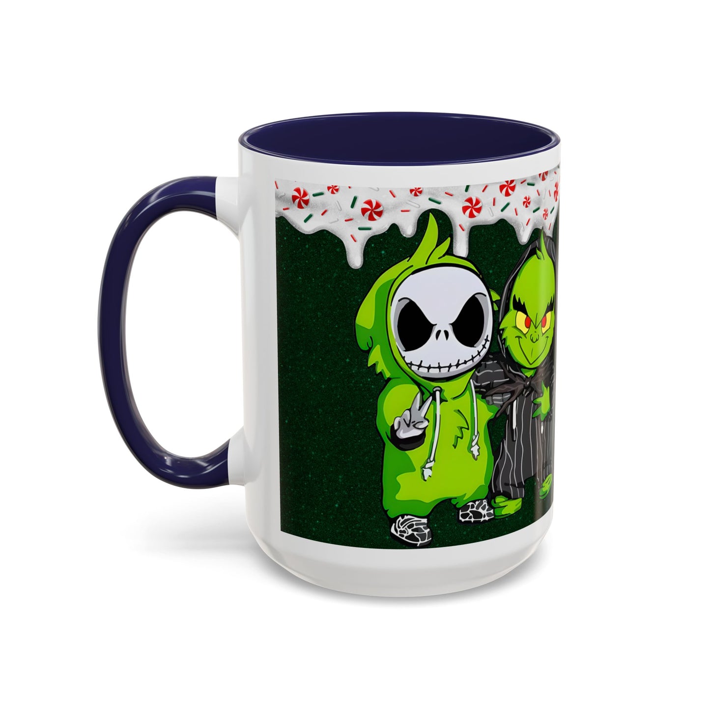 Grinch Merry Christmas Mug | Accent Coffee Mug 11oz 15oz