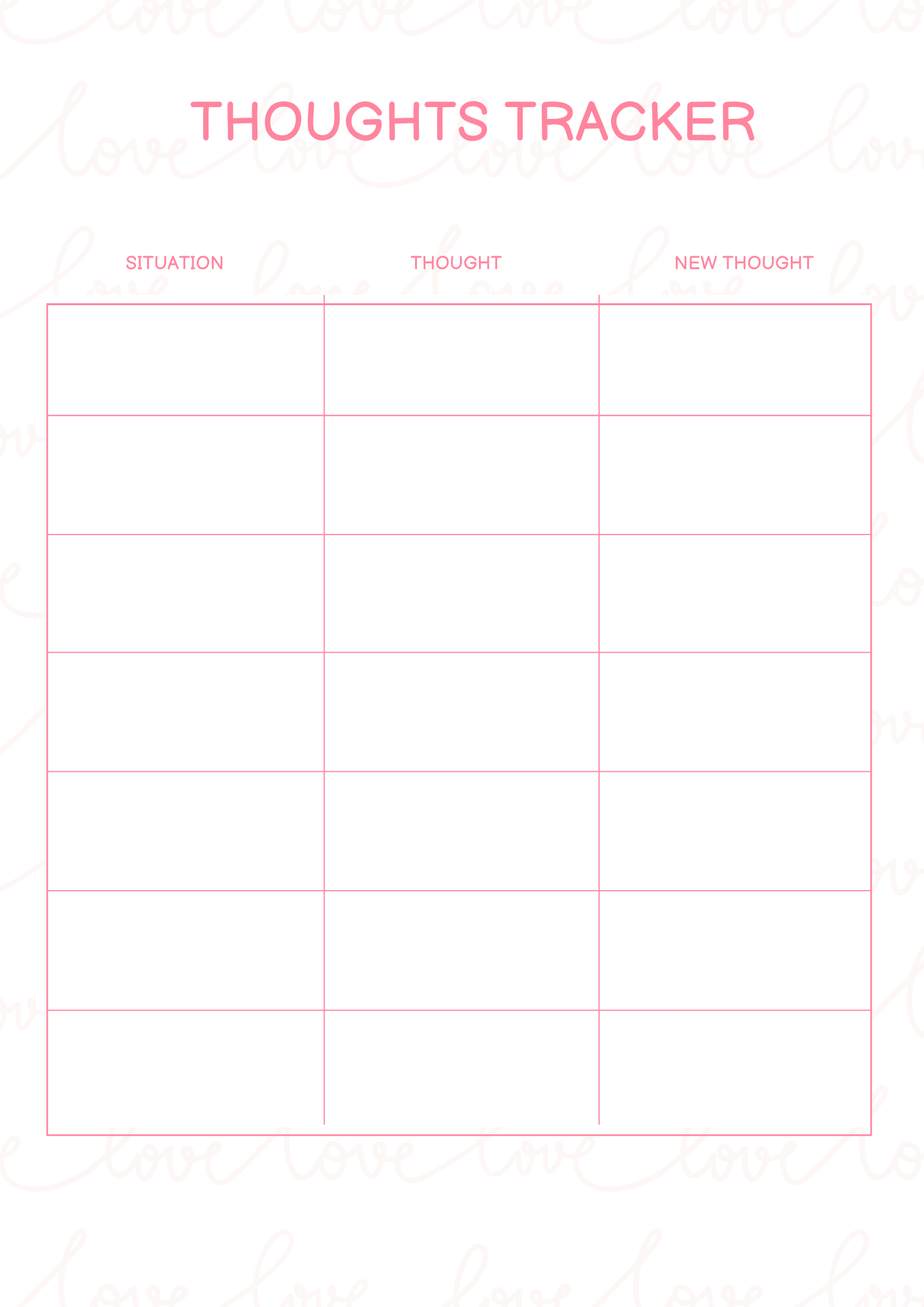 Self Love Planner | Digital Download