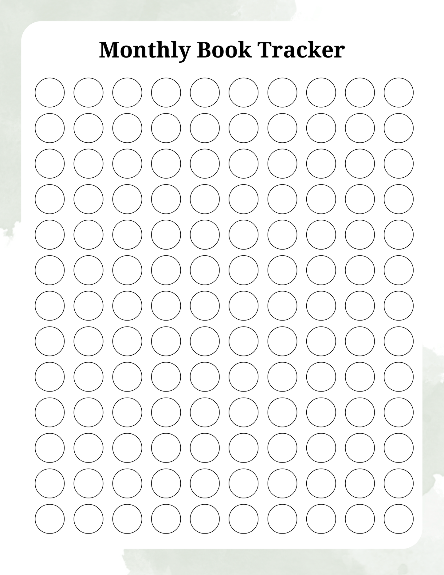 Digital Reading Journal | Digital Download