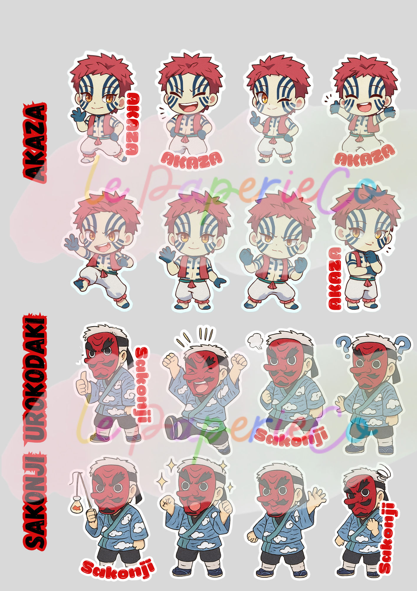 Demon Slayer Sticker Collection | Vinyl Stickers