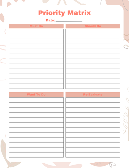 Brain Dump Bundle | Digital Download