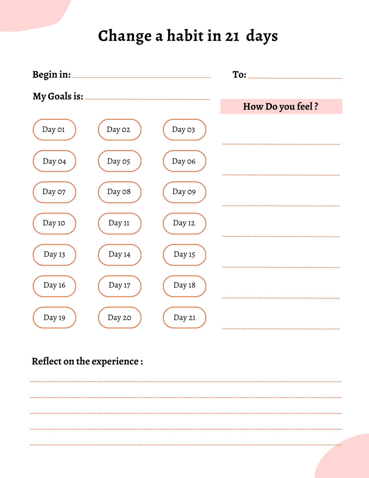 Gratitude Journal With Prompts | Digital Download