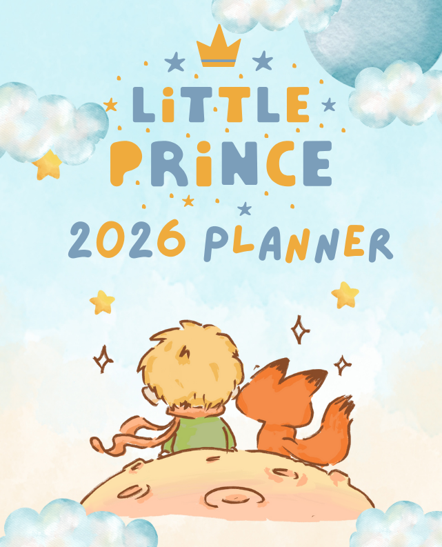 Little Prince Inspired 2026 Planner | Digital Download