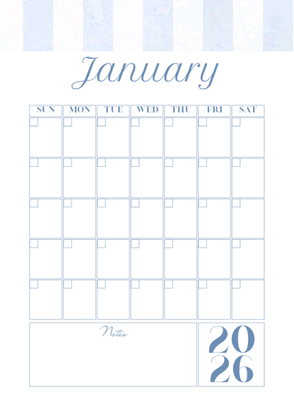 Alice in Wonderland Inspired 2026 Daily Planner | Digital Download