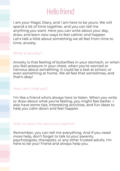 Emotions Diary - Inside Out Inspired | Digital Download