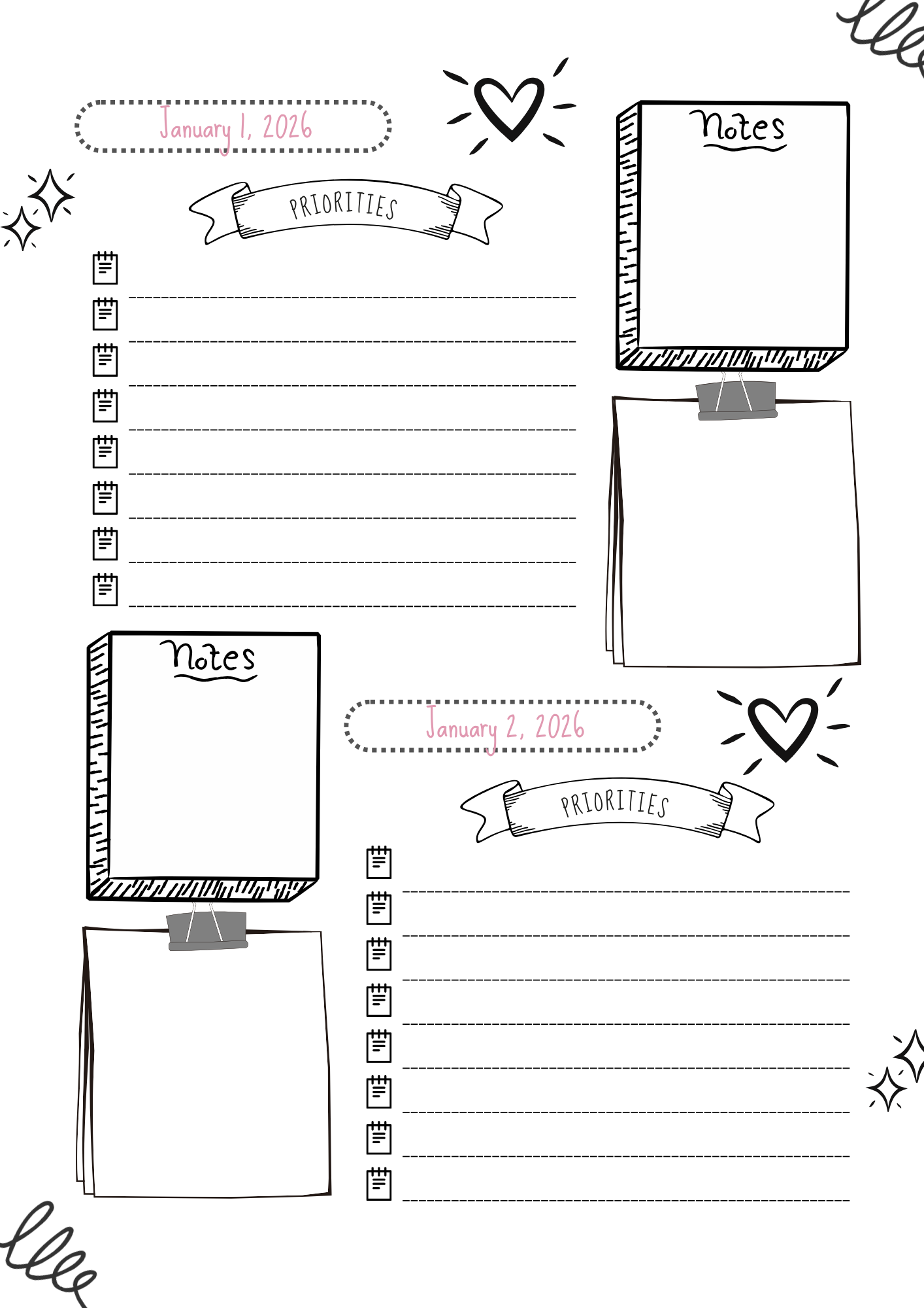 Creative Planner 2026 | Digital Download