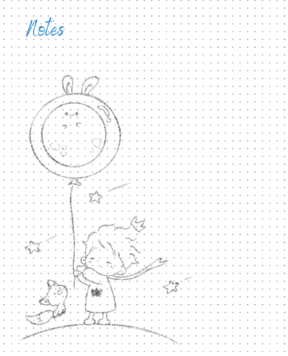 Little Prince Inspired 2026 Planner | Digital Download