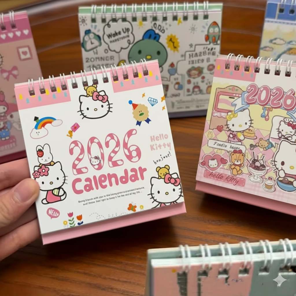 Kawaii Cat 2026 Calendars
