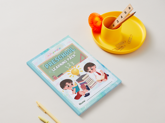 Blue Pre-school Learning Pack | Digital Download