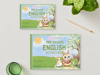 Pre-school Activity Book - Animal Theme | Digital Download