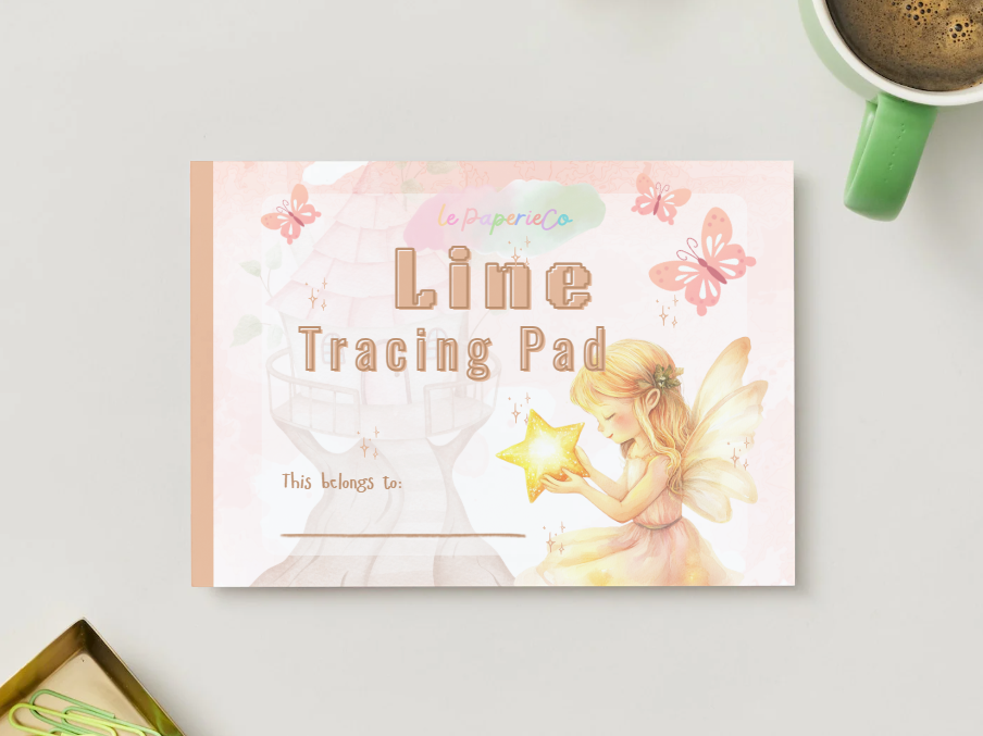 Line Tracing Pad - Fairy Theme | Digital Download