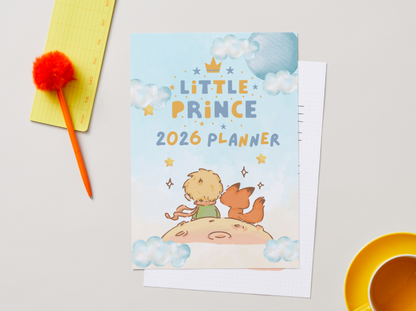 Little Prince Inspired 2026 Planner | Digital Download