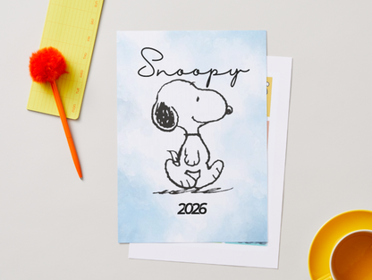 2026 Snoopy Inspired Planner | Digital Download