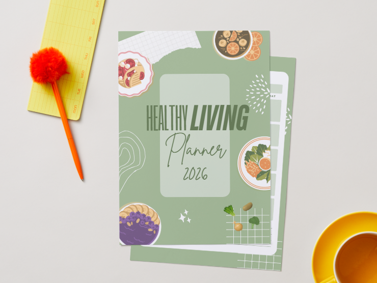 Healthy Living Planner | Digital Download