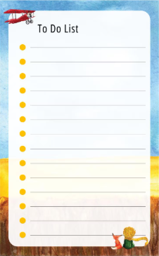 Little Prince Monthly and Weekly Planner