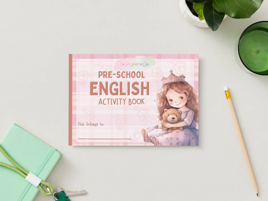 Pink Pre-school Activity Book | Digital Download